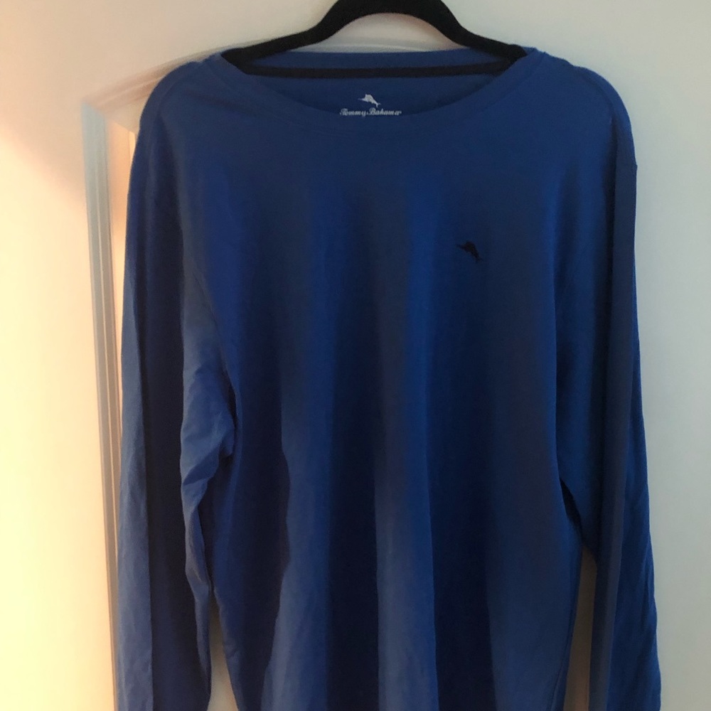 Tommy Bahama royal blue long sleeve tshirt